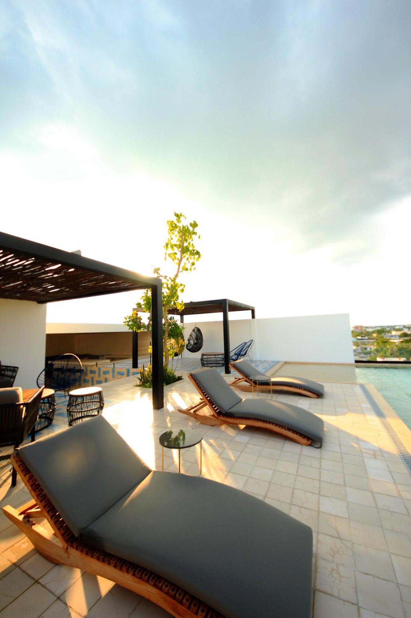 Appartamento Near The Beach, Rooftop, Pool, Sea View. Playa del Carmen